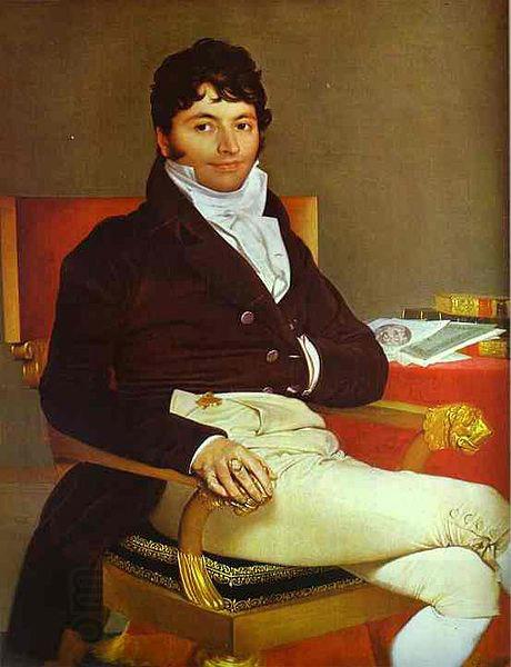 Jean Auguste Dominique Ingres Portrait of Monsieur Riviere.